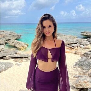 House of CB sheer top or coverup